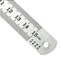 thumbnail image 1 of JZROCKER Office Drawing Straight Edge Stainless Steel Rulers Metal Precisions Rulers, 1 of 10