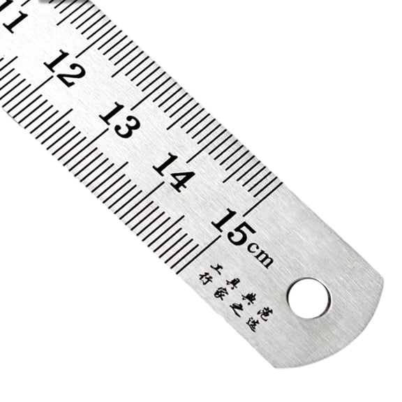 JZROCKER Office Drawing Straight Edge Stainless Steel Rulers Metal Precisions Rulers