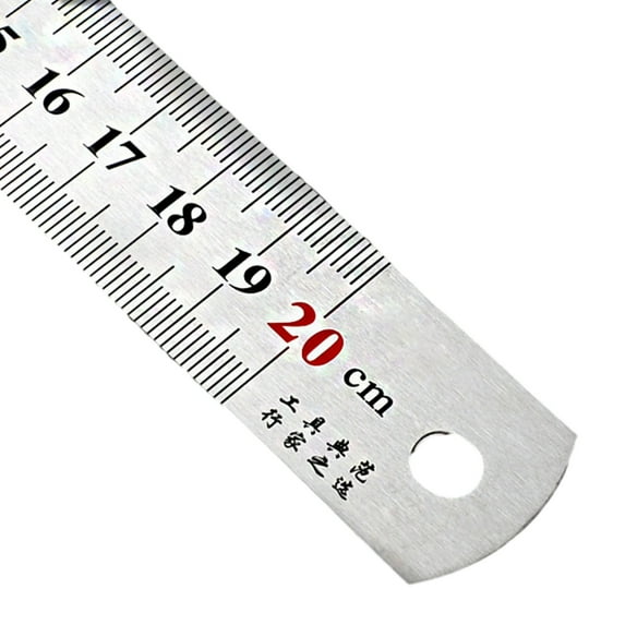JZROCKER Office Drawing Straight Edge Stainless Steel Rulers Metal Precisions Rulers