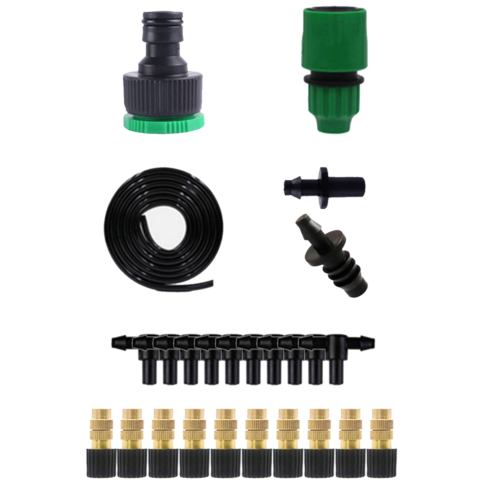 JZROCKER Outdoor Dripping Irrigation for Garden Greenhouse Grassland Gardening Cooling Set Utility Irrigation Tools