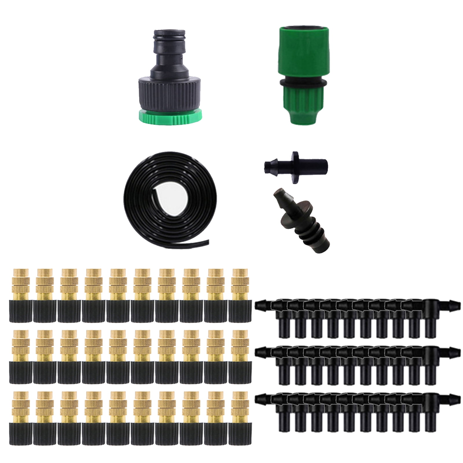 JZROCKER Outdoor Dripping Irrigation for Garden Greenhouse Grassland Gardening Cooling Set Utility Irrigation Tools
