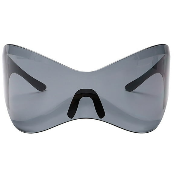 JZROCKER Oversized Sporty Shades Lightweight Trendy Shades for Travel Stage Music Festival Shades Supply