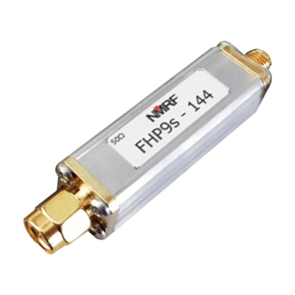 JZROCKER PUEO6552 FHP9s-144 144MHz Coaxialed High Pass Filter Connector, 5Ohm Designing Optimaled Filtering
