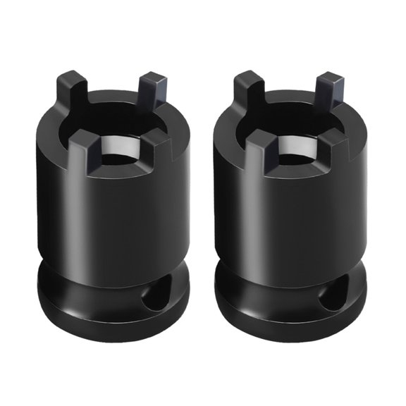 JZROCKER Pack of 2 Angles Grinder Socket Wrench 1/2Inch Adapter 4 Pin Driver for Cordlessly Impacts Wrenches and Tool Accessories