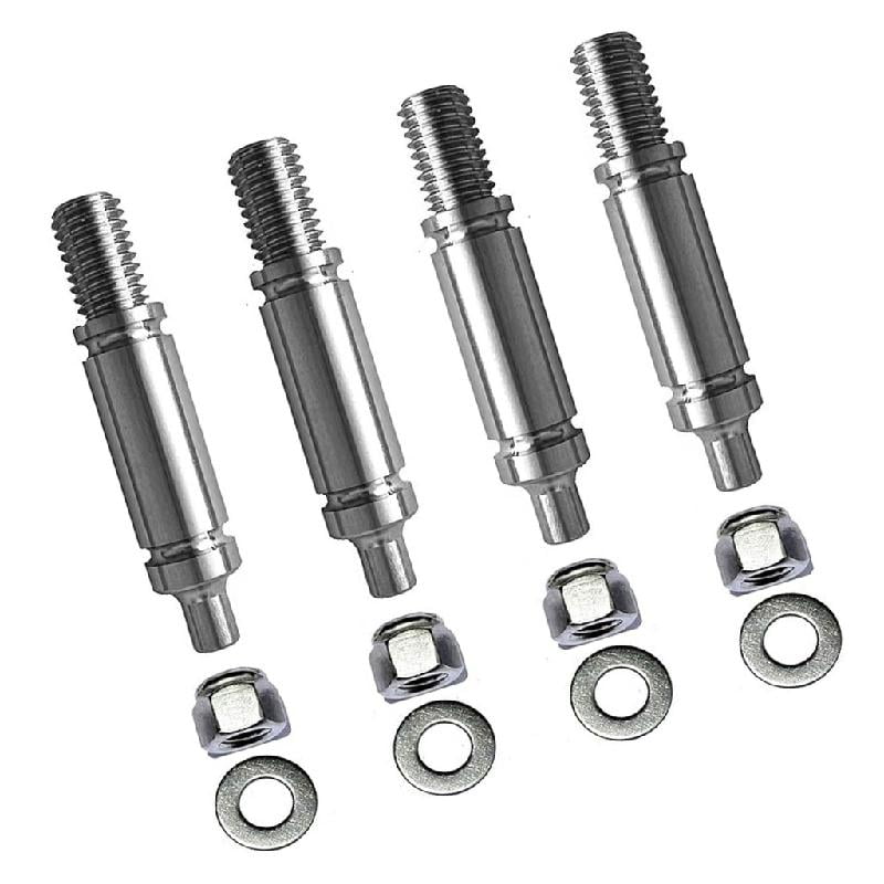 JZROCKER Pack of 4 Dryer Drum Shaft Set Dryer for Replacing Worn Parts and Enhancing Appliance Functionality