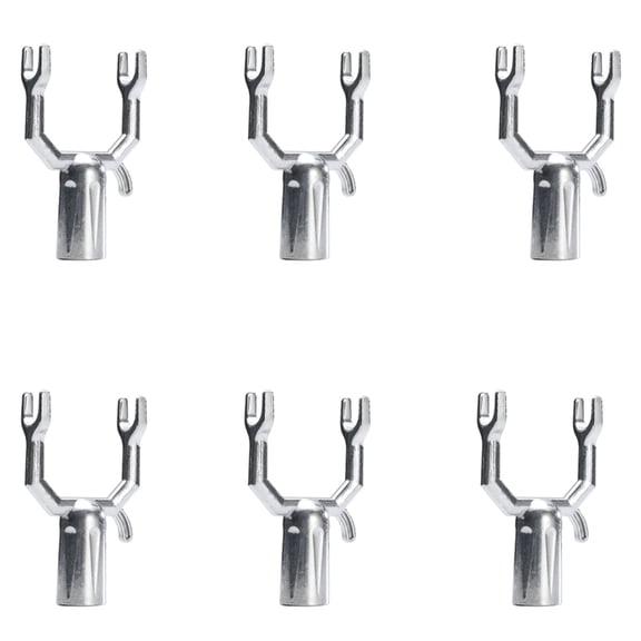 JZROCKER Pack of 6 Aluminium Alloy Garden Plant Support Poles for Fruit Tree Stability
