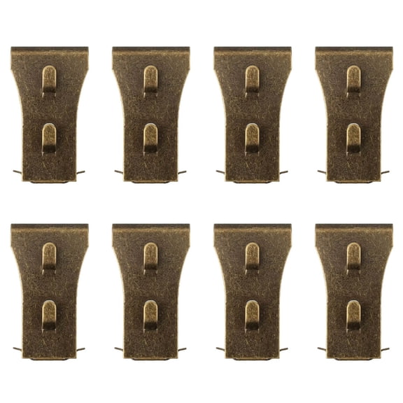 JZROCKER Pack of 8 Brick Hook Clips Outdoor Hanging Hooks Easy Install Sliding Brick Hanger Clips Wall Decoration Hooks