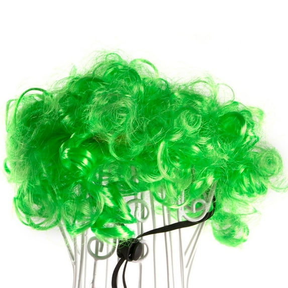 JZROCKER Pet Supplies Green Hair Wigs Hat Headwear for /Christmas Present