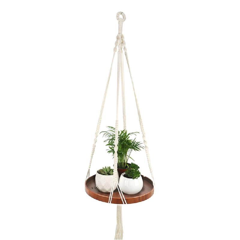 Plant Rocker JZROCKER Plant Hanger Indoor Hanging Planter Shelf Rack Decorative ...