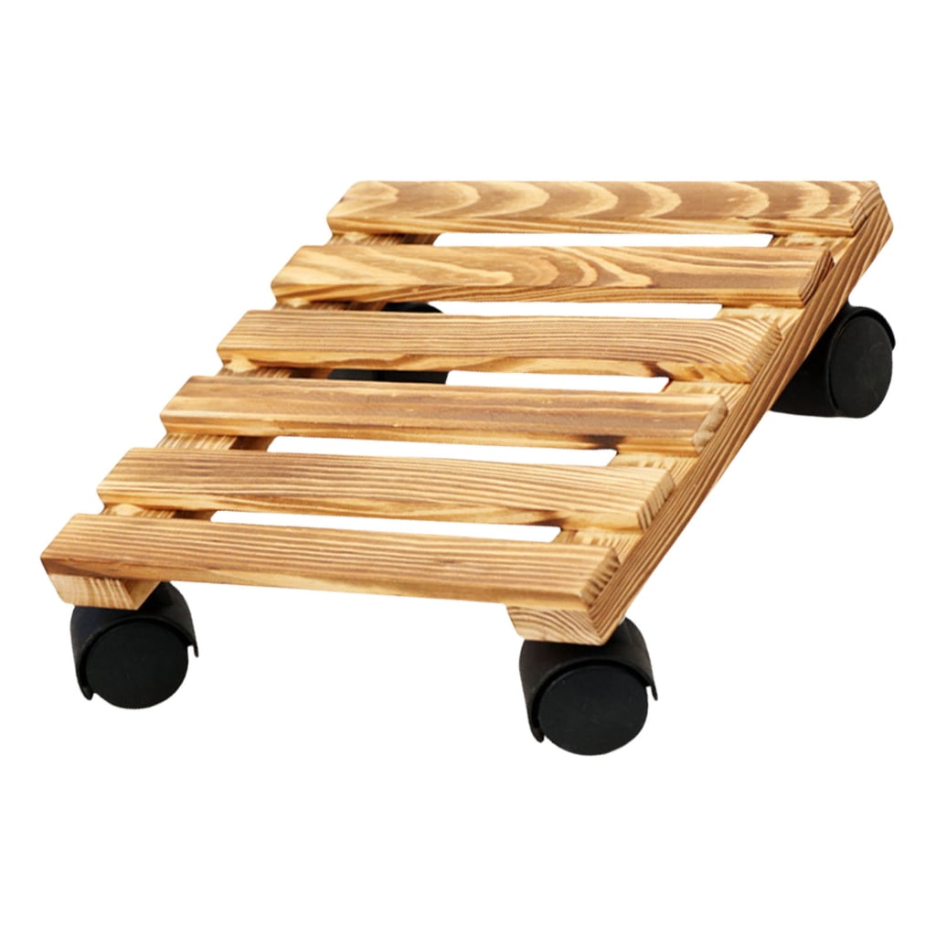 Plant Rocker JZROCKER Plant Stand with Plant Stand Rolling Planter Stand with ...