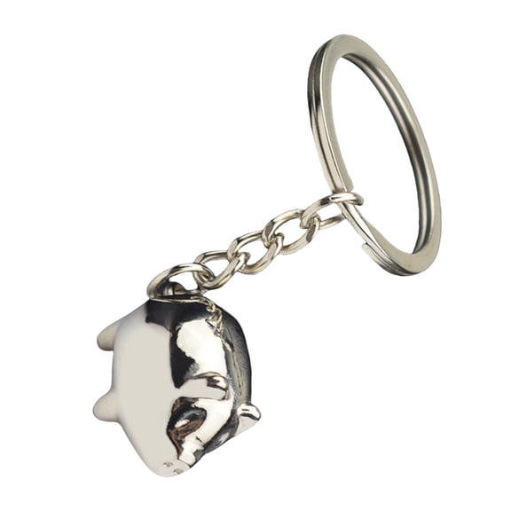 JZROCKER Playful Piggy Keychain Accessory Sweet Piggy Keychain Pendant Accessory Crafted From Metal For Longevity