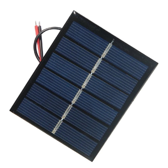 JZROCKER Polycrystalline Solar Panel Cells Charging Panel Solar Cell Plate Portable Solar Panel with Wire for Battery Charging