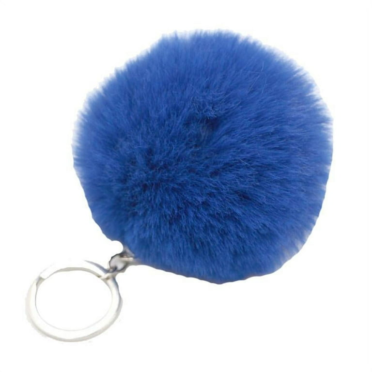 「pompom」 JZROCKER Pom Poms Keychain Fluffy Pompoms Faux Fur Puff Ball