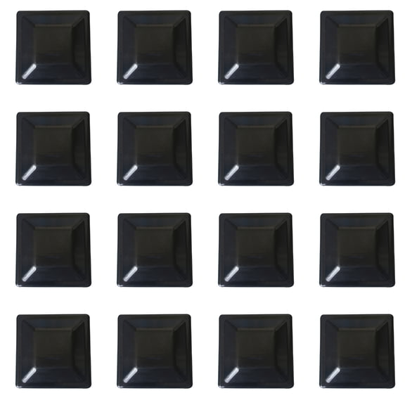 JZROCKER Practical Black Post Caps Sturdy Black Post Caps for Enhancing Outdoor Wood Pillars Durability