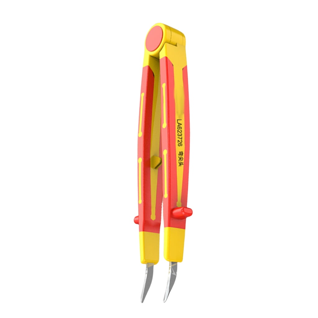 JZROCKER Professional Insulated Tweezers for Electrical Work Efficient Gripping Large Items In Various Environment