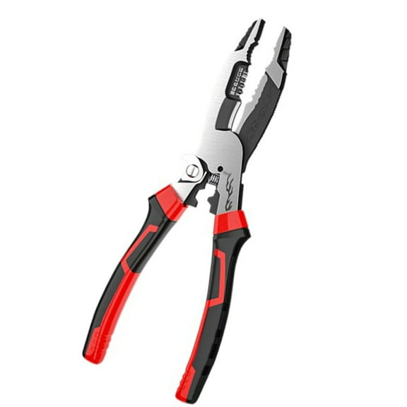 JZROCKER Professional Wire Stripping and Cutting Pliers Cable Crimper Tool for Efficient Electrical Installation and Maintenance