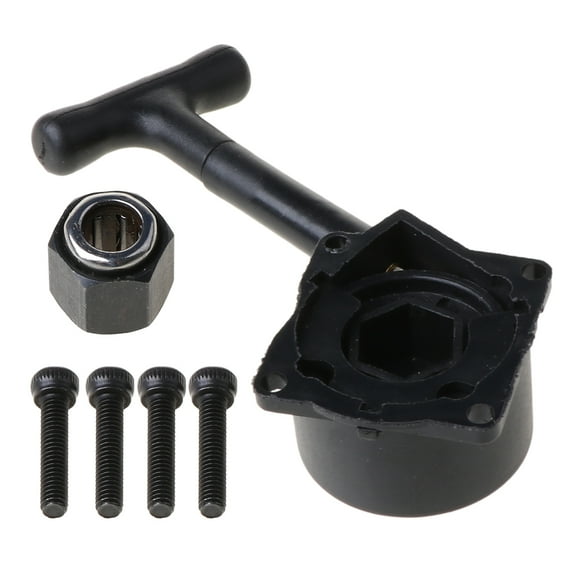 JZROCKER Pull Starter Recoil Start Kit for RC Car 1/10 R025 R020 HSP 18 Nitro Vertex VX