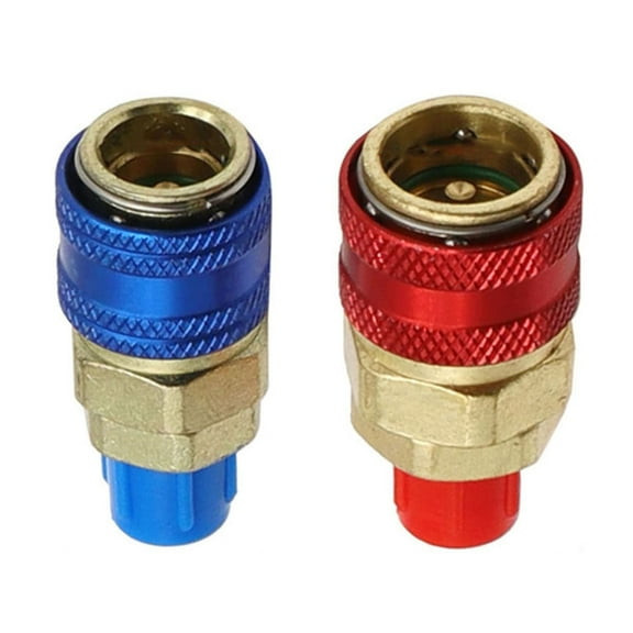 JZROCKER R134A Adapter Set Repair Tool Quick Connect Coupler Air Conditioner Tool