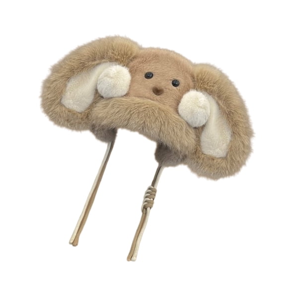 JZROCKER Rabbits Ear Caps Windproof Hat Soft Warm Ear Flap Hat Cold Weather Headwear