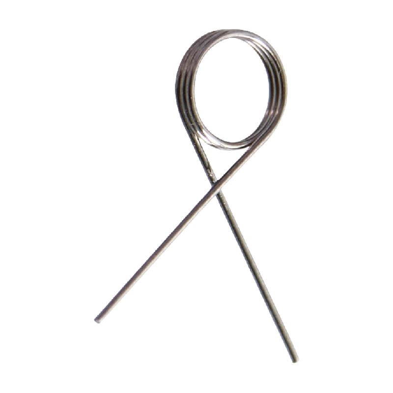 Embout De Joue Complet 5 1/4" – Torsion Serrée – Fer Doux Avec Tonneau En Cuivre/argent – Occasion