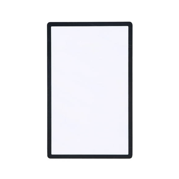 JZROCKER Self-adhensive Top Surface Mirror Plastic Outer Lens Cover Upper LCD Screen Protector Clear Front Panel for Shell Compatiblewith 2DS