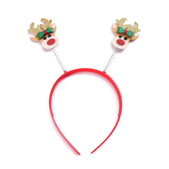 JZROCKER Sequins Bouncing Elk Shape Headband for Teens Festival Party Performances