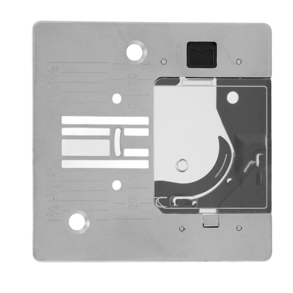 JZROCKER Sewing Machine Needle Plate Sewing Machine Stitches Plate Texture Suitable for H74 Model with Guard