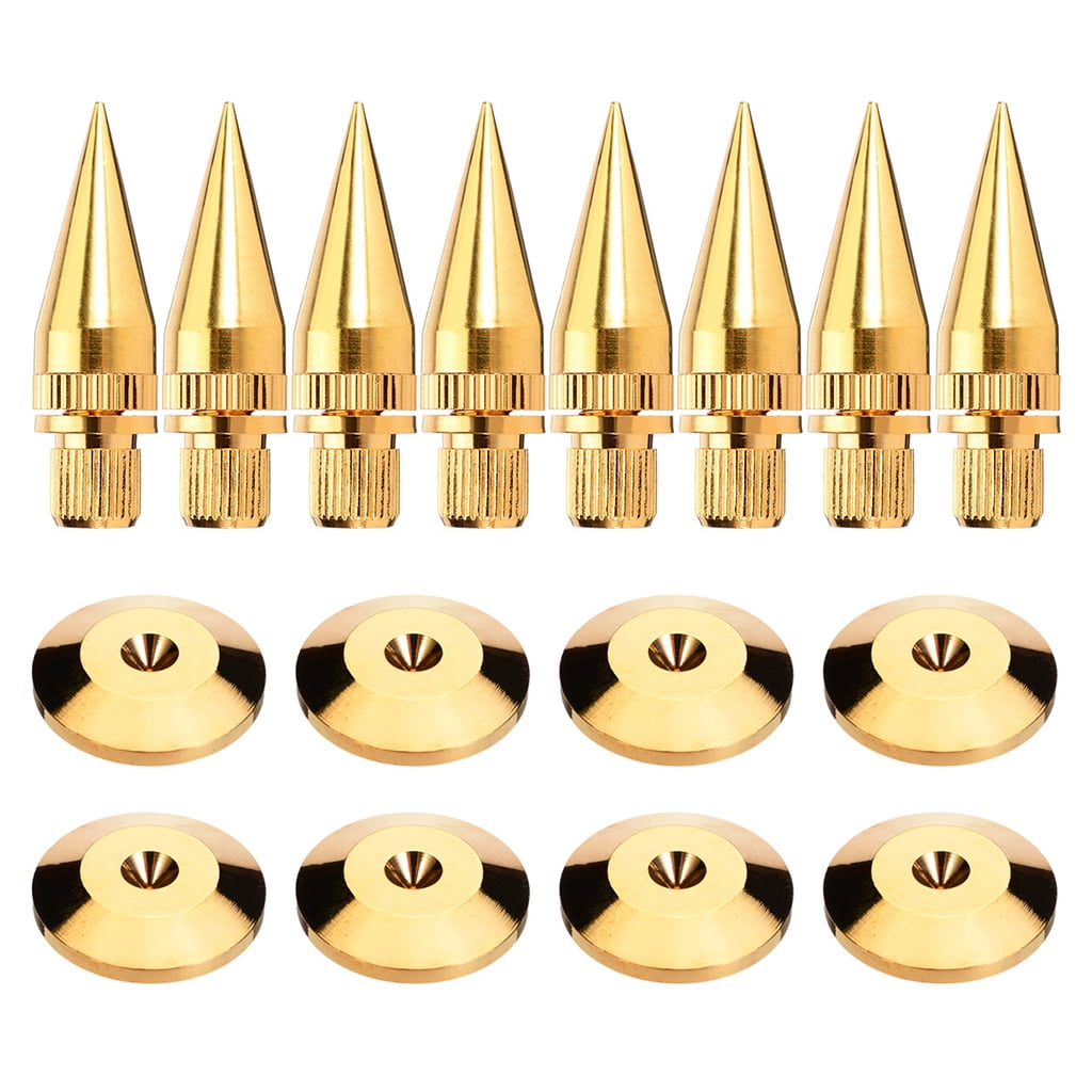 JZROCKER Shock Absorption Floor Foot Nail Isolation Pads for Speaker Feet Spikes Props