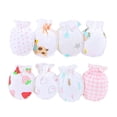 thumbnail image 1 of JZROCKER Simple Cute Baby Knitting Mitten Newborn Anti-eat Hand Cotton Infant Toddler, 1 of 13