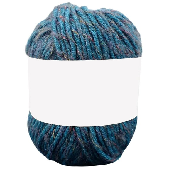 JZROCKER Skein Yarn for Clothing and Accessories Mixed-color Soft Crochet Yarn