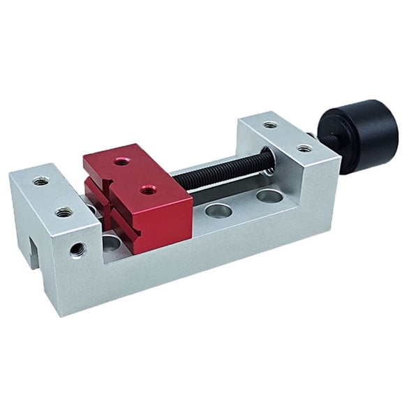 JZROCKER Small Flat Clamp Drill Press Vice for Sculpture Grinding Craft Carving Tool