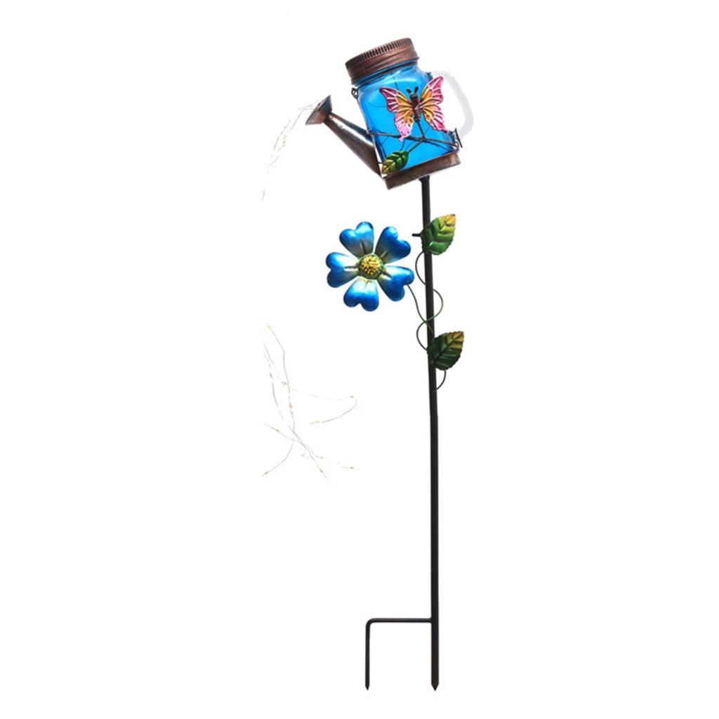 JZROCKER Solar Watering Can Light Glowing LampOutdoor Hallway Patio Decoration