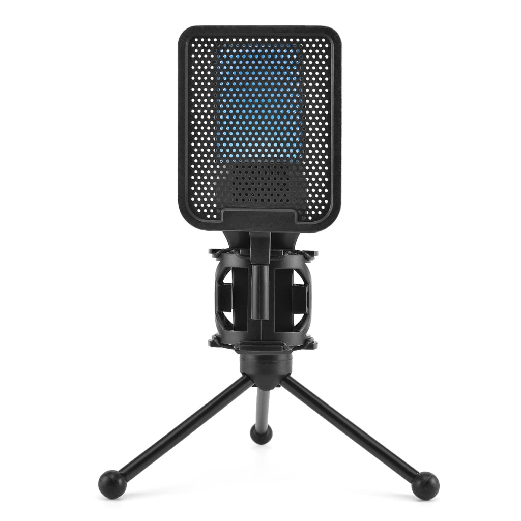 JZROCKER Space Saving Microphone Stand set 7 Color Glowing Stand for Content Creators