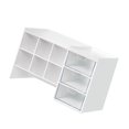thumbnail image 1 of JZROCKER Stackable Desktop Marker Organizer Case with Drawer 6-grid Inclined Pen Slots, 1 of 14