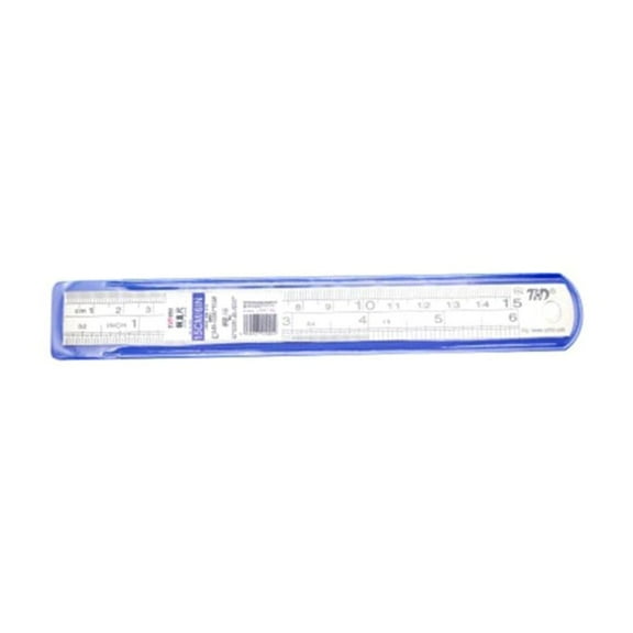 JZROCKER Stainless Steel Metal Ruler with Inch and Centimeters Drafting Office Tools