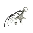 thumbnail image 1 of JZROCKER Star Key Ornament Flower Heart Rope Hanging Ornament Fashion Keychain Heart Rope Charm Suitable for Bag and Key, 1 of 13