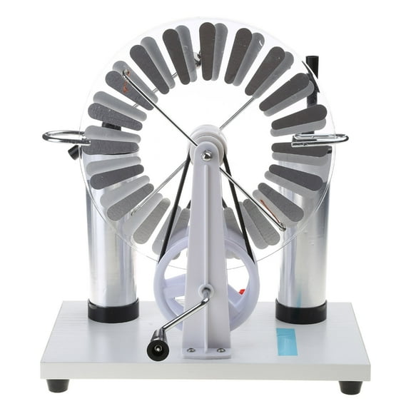 JZROCKER Static Electricity Generator Machine, Electrostatic Induction Motor for Physics