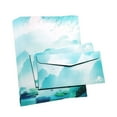 thumbnail image 1 of JZROCKER Stationery Paper and Envelopes Set Color Both Side Writing Letter Paper Gift, 1 of 18