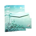 thumbnail image 1 of JZROCKER Stationery Paper and Envelopes Set Color Both Side Writing Letter Paper Gift, 1 of 18