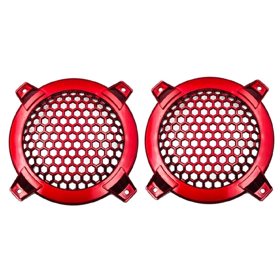 JZROCKER Subwoofer Speaker Cover 4 Inch Audio Stereo Speaker Grill for Protection fo