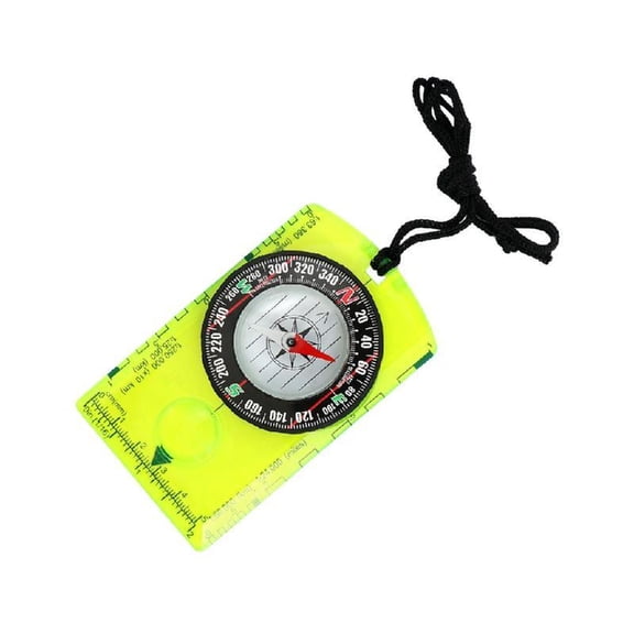 JZROCKER Survival Navigation Baseplate Map Compasses with Scale Orienteering Base Plate