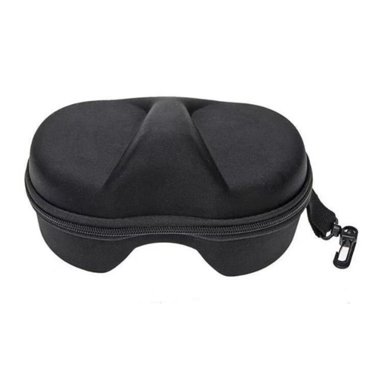 2-Pack Diving Mask Storage Case - EVA Protective Box For Swimming & Scuba Goggles (Black)