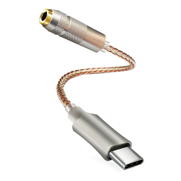 JZROCKER TPC Digital Auditory Decoding Headphone Amplifier, USB C to 3.5 Interfaces