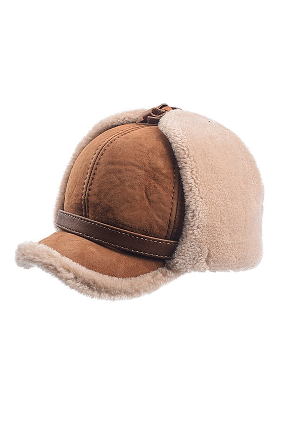 Thermal Wool Hat Winter Baseball Caps Skiing Hat Outdoor Activity Thick Hat