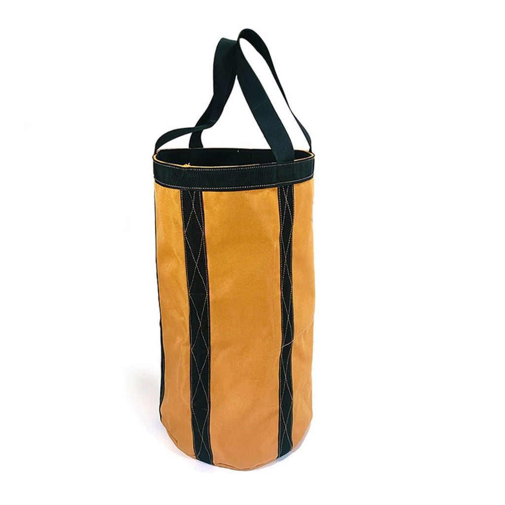 JZROCKER Thickened Canvas Cylindrical Tool Pouches Bag Designed for Gardeners and Craftsmen with Large Compartment