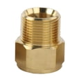 thumbnail image 1 of JZROCKER Thread Quick Connector Brass Adapter Garden Irrigation Connector Drip Hose Fittings Garden Watering, 1 of 9