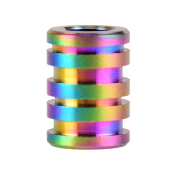 JZROCKER Titaniums Alloys Knife Lanyards Beads Cylindrical Paracord Rope Pendants Beads