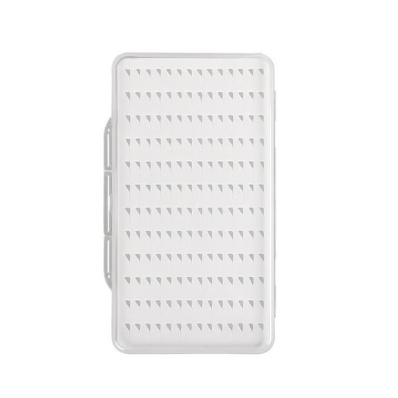 JZROCKER Transparent Large Capacity Slim EVA Foam Fly Box Clear Lid Fishing Tackle Box