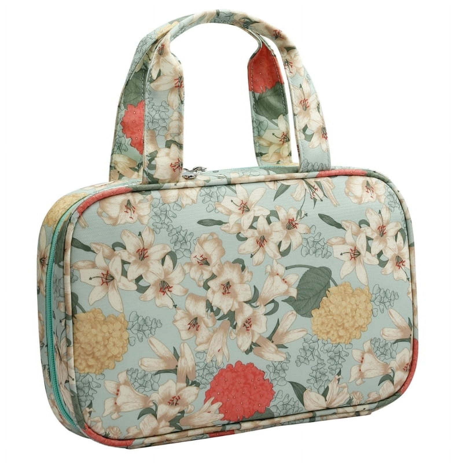 JZROCKER Travel Crochet Hooks Storage Case Portable Knitting Needle Case Zipper Bag