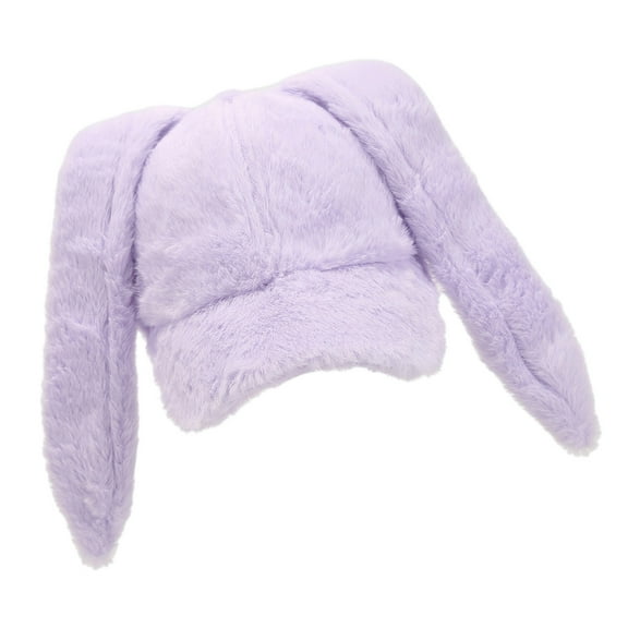 JZROCKER Trendy Hat 2000s Hat Rabbits Ear Hat Warm Hat Baseball Caps 2000s